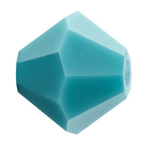 Turquoise Preciosa Crystal Rondelles