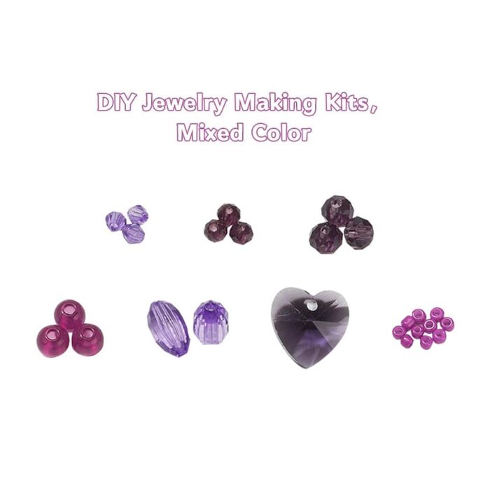 Purple Series Jewellery making Beading Kit
