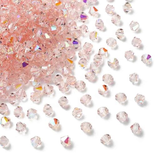 Light Rose Preciosa Crystal Bicones
