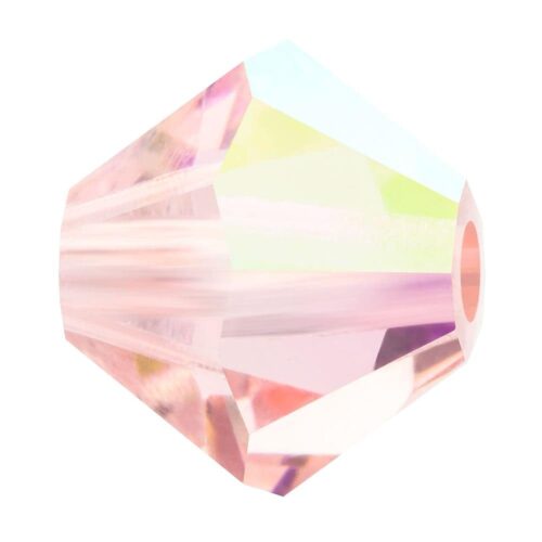 Light Rose Preciosa Crystal Bicones
