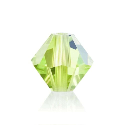 Lime Preciosa Crystal Bicones