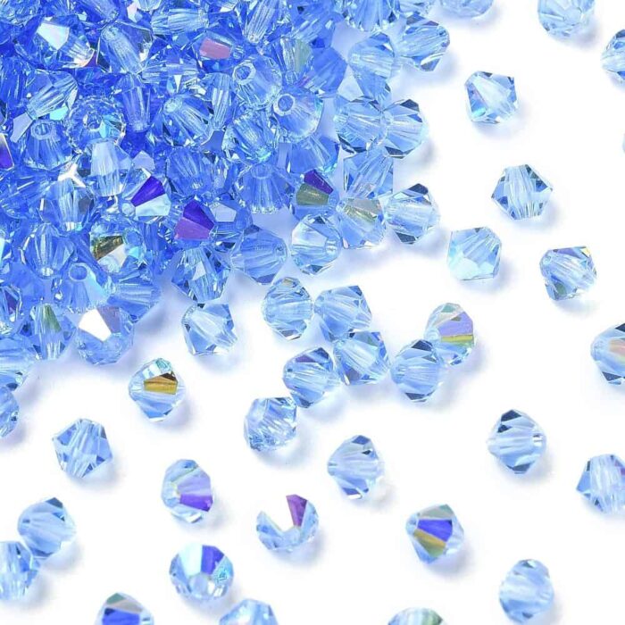 Light Sapphire Preciosa Crystal Bicones