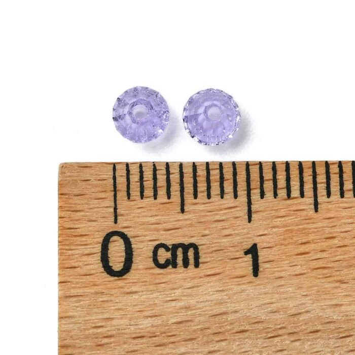 Violet Preciosa Crystal Rondelles