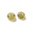 Olive Flat Glass Lampwork Beads