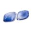 Royal Blue Lily Leaf Glass Beads