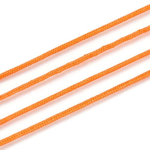Thin Orange Nylon Polyester Cord