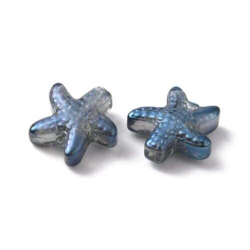 Starfish AB Lampwork Beads