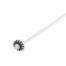 Sunflower Sterling Silver Head Pin