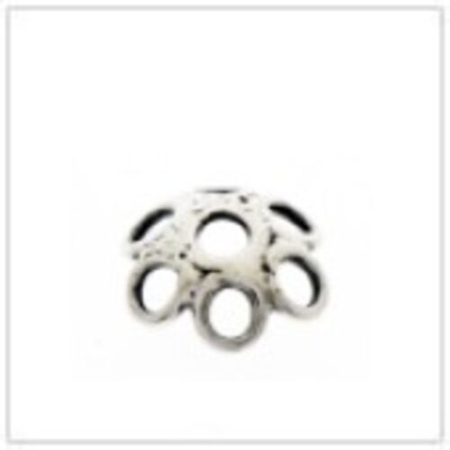 Sterling Silver Wire Filigree Bead Cap