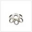 Sterling Silver Wire Filigree Bead Cap