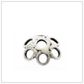 Sterling Silver Wire Filigree Bead Cap