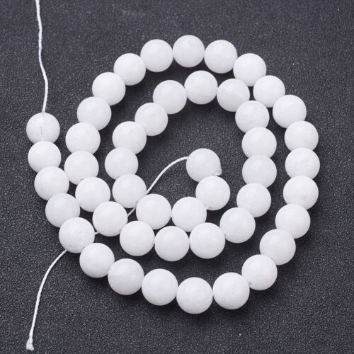 Natural White Jade Gemstones