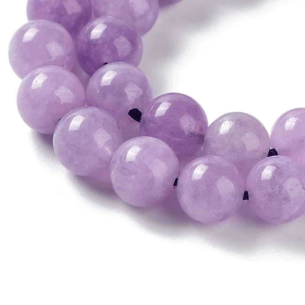 Lilac Natural Jade Gemstones