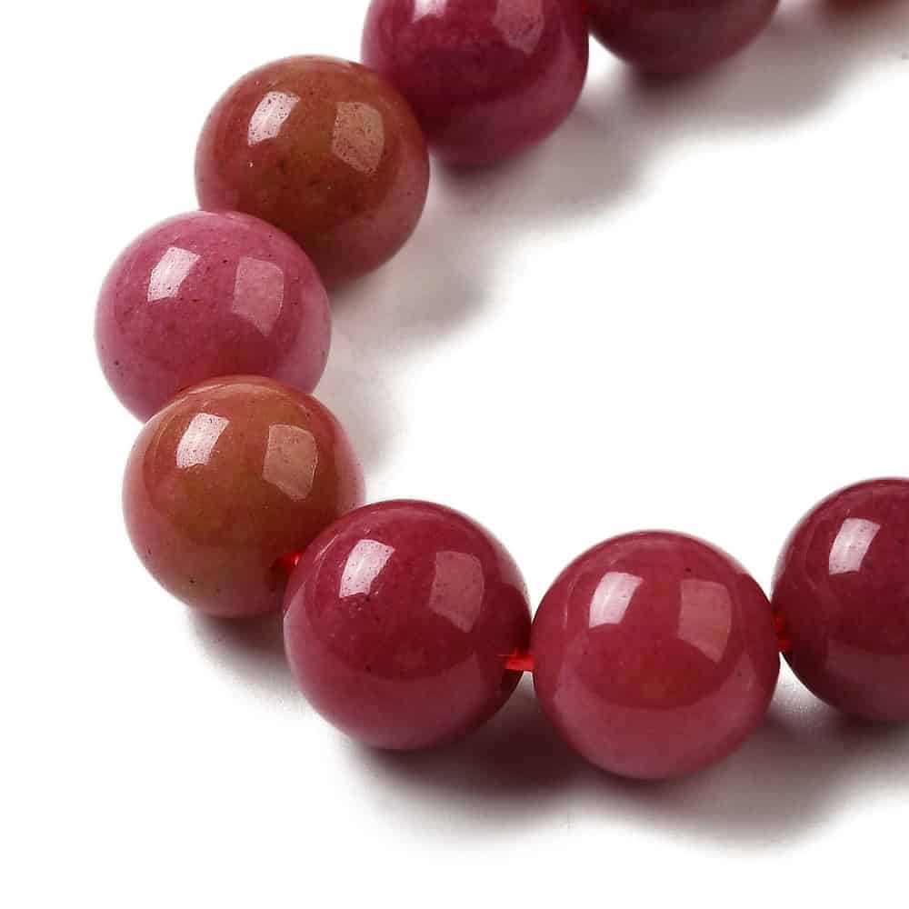 Natural Indian Red Jade Gemstones