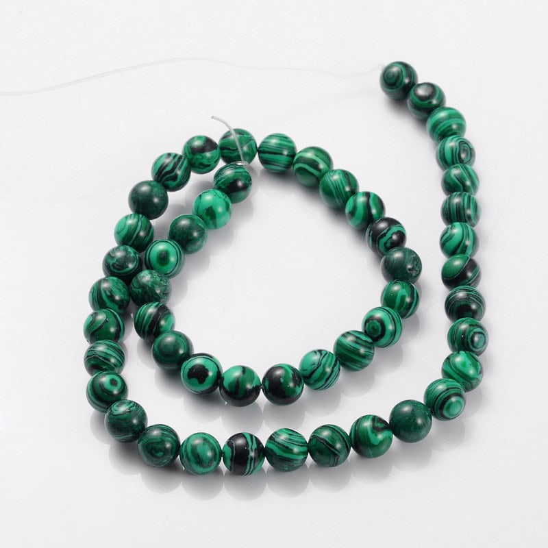 Synthetic Malachite Gemstones