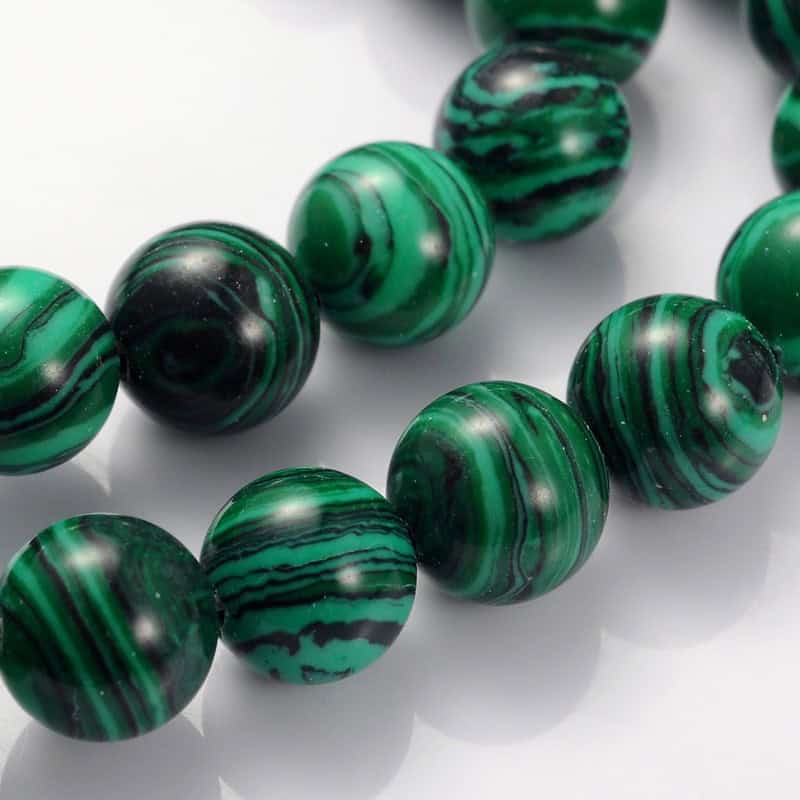Synthetic Malachite Gemstones