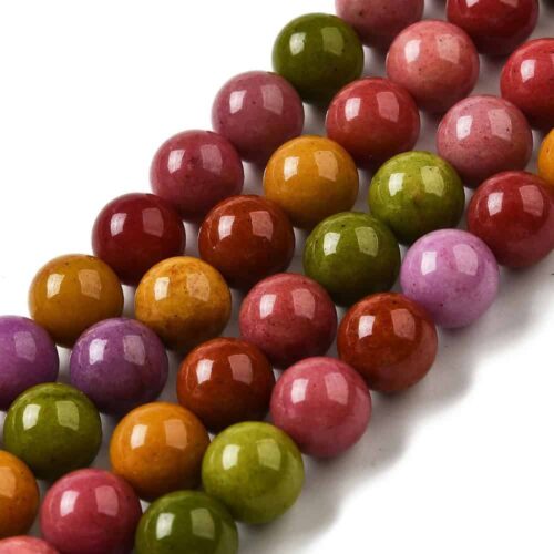Natural Mixed Colours Jade Gemstones