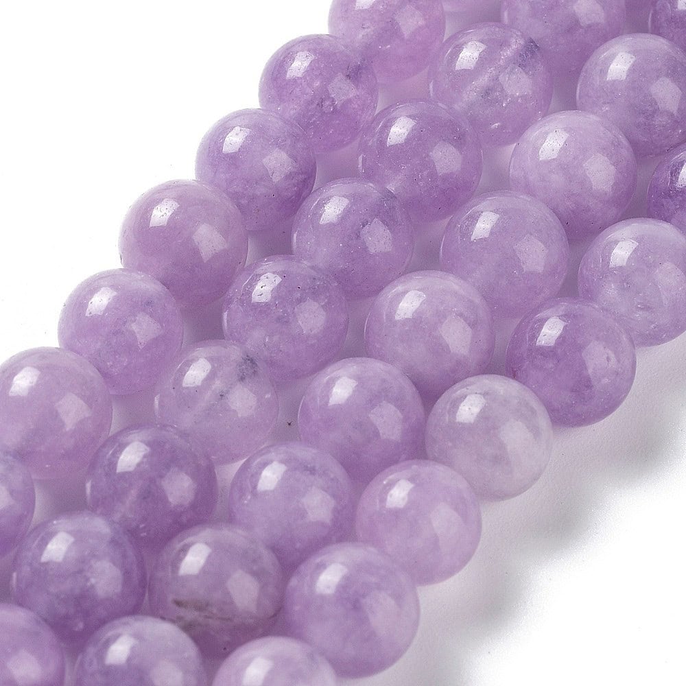 Lilac Natural Jade Gemstones
