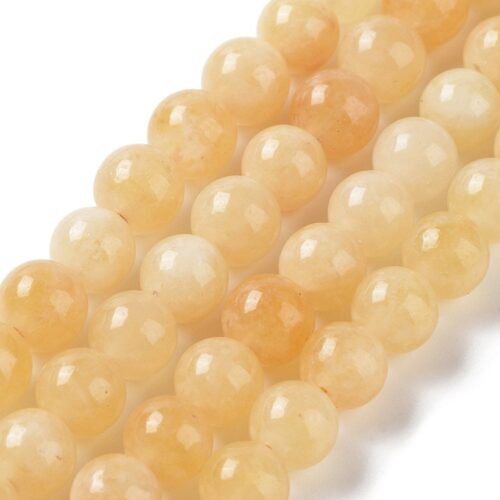 Golden Natural Jade Gemstones