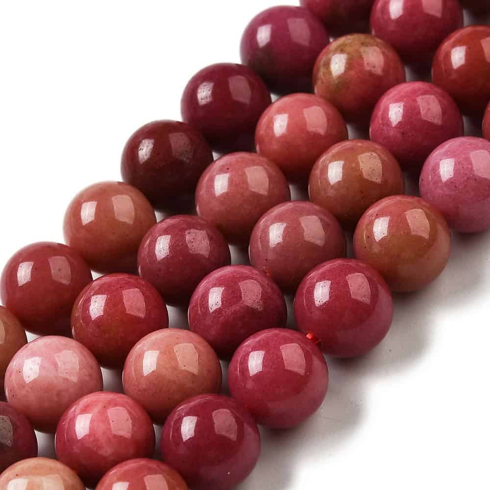 Natural Indian Red Jade Gemstones