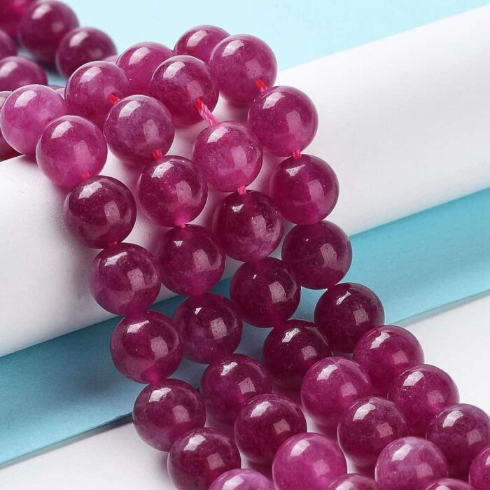 Pink Natural Jade Gemstones