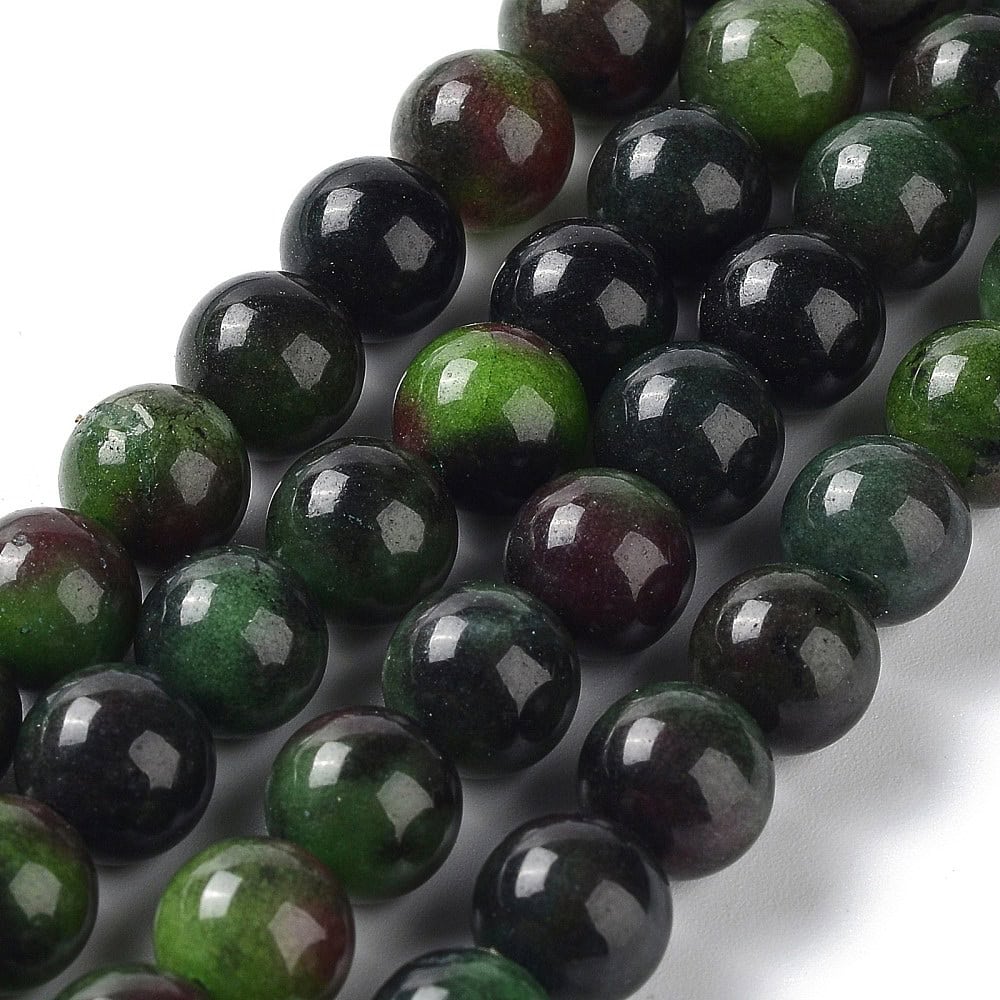 Dark Green Natural Jade Gemstones