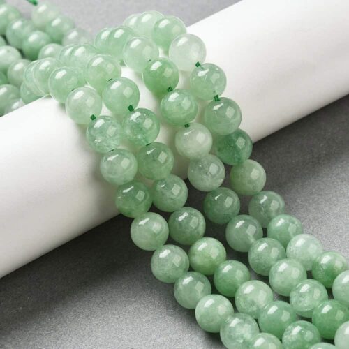 Light Green Natural Jade Gemstones