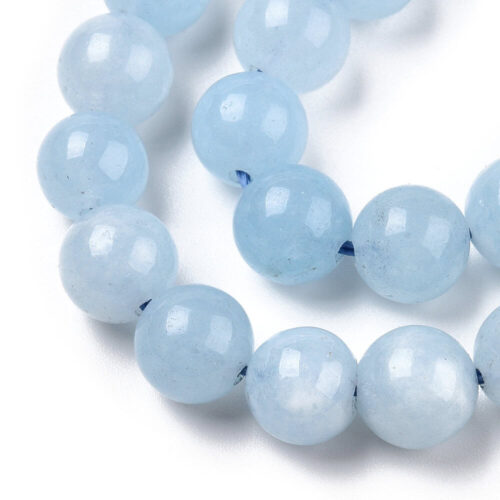 Dyed Natural Aquamarine Gemstones