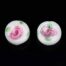 Solid White Lampwork Beads