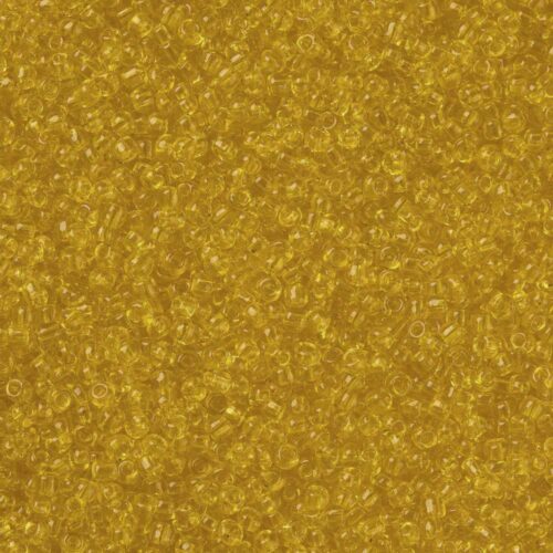 Transparent Yellow Seed Beads
