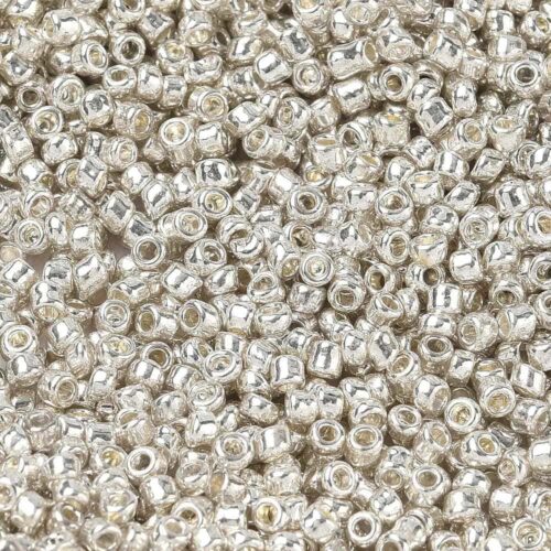 Lustre Silver Seed Beads