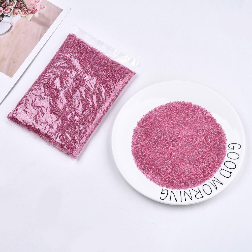Lustre Fuchsia Seed Beads