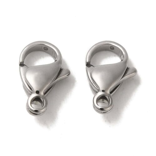 Silver Stainless Steel Lobster Hooks
