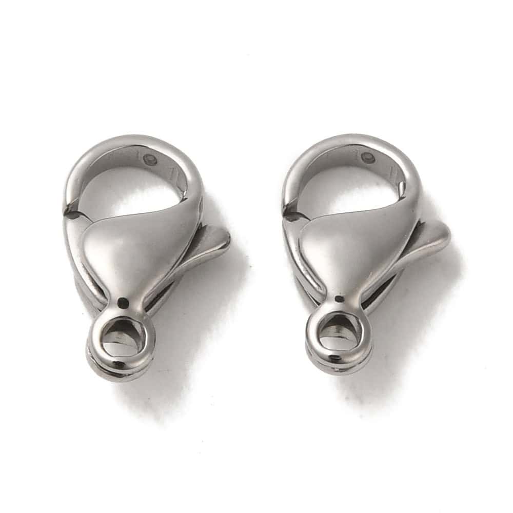 Silver Stainless Steel Lobster Hooks