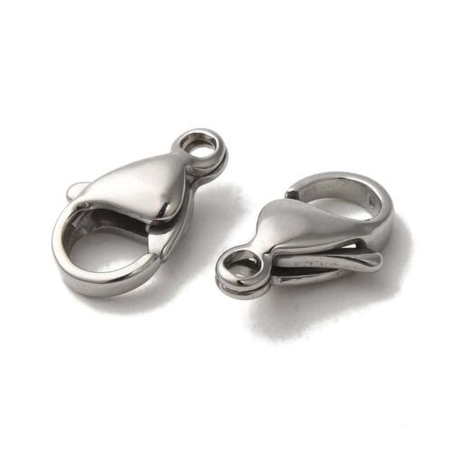 Silver Stainless Steel Lobster Hooks