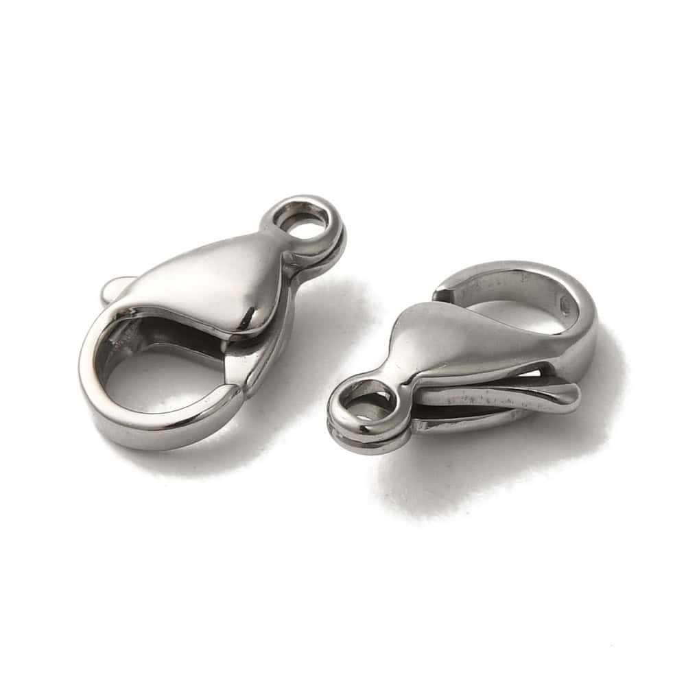 Silver Stainless Steel Lobster Hooks