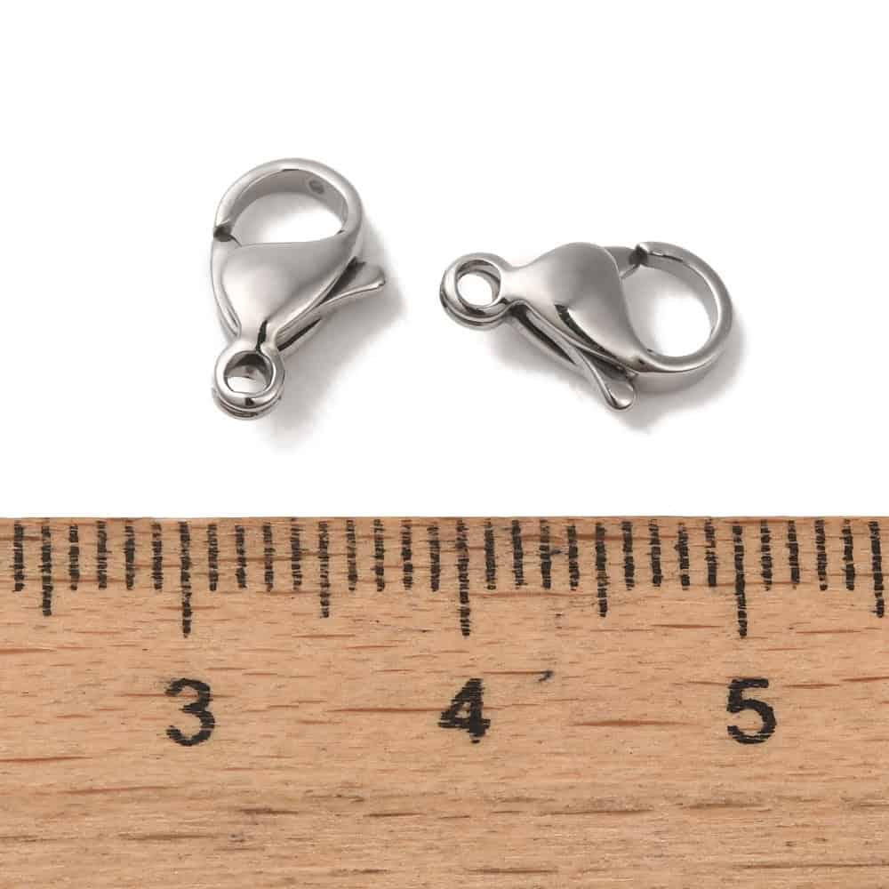 Silver Stainless Steel Lobster Hooks