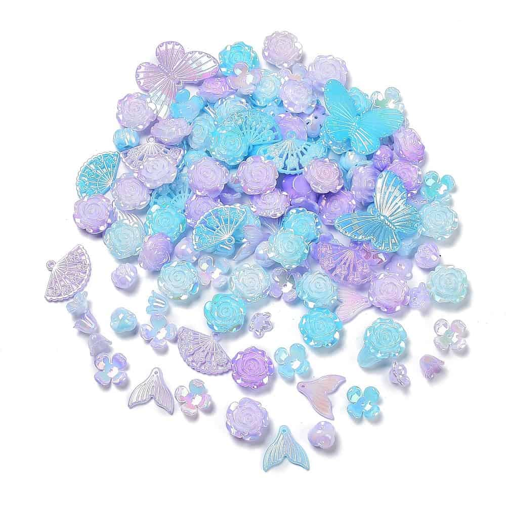 Sky Blue Acrylic Jewellery Making Kit