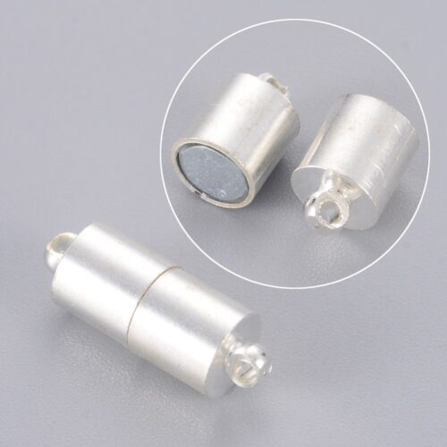 Silver Plated Magnetic Clasp