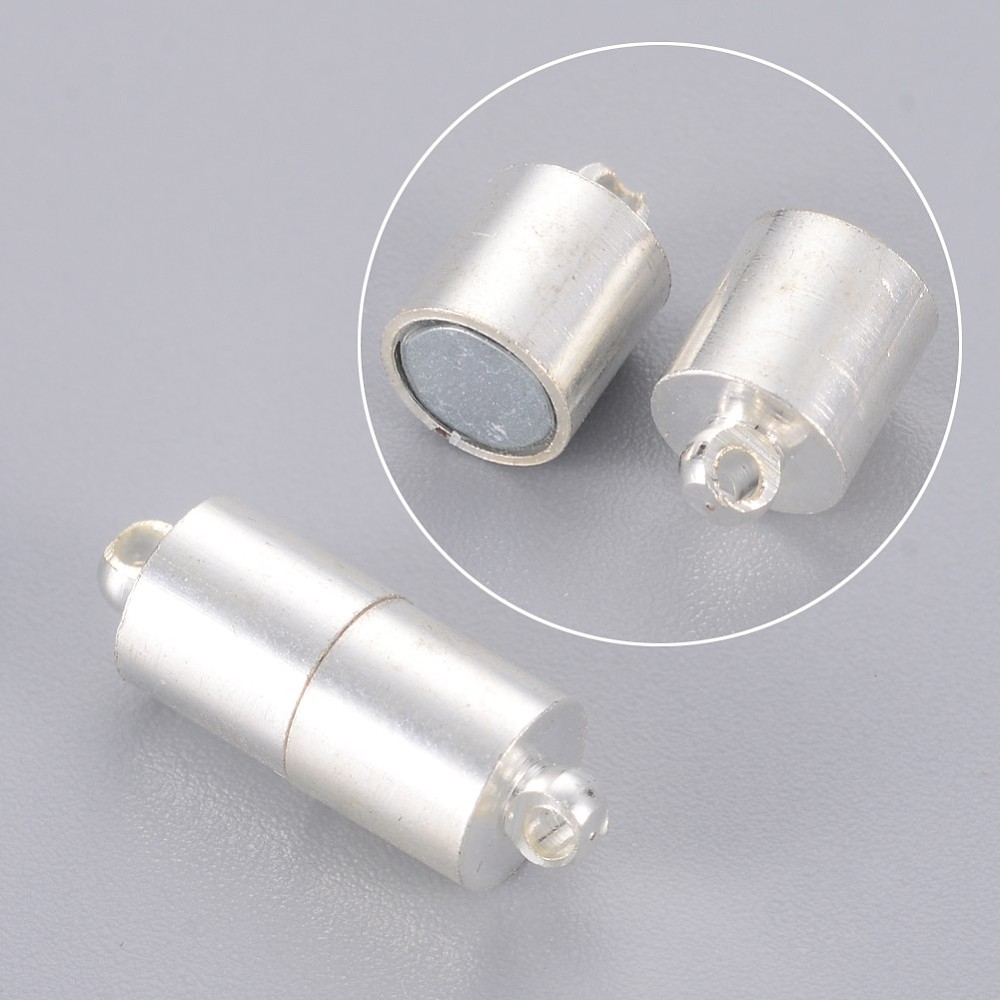Silver Plated Magnetic Clasp