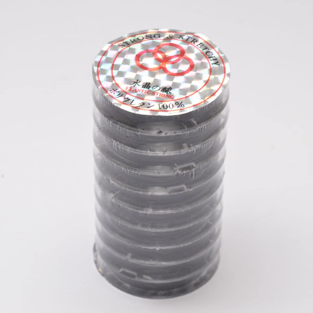 Black Stretch Beading String Cord