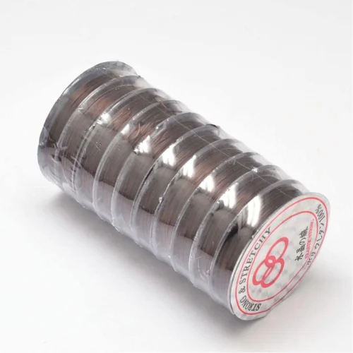 Brown elastic beading cord multiple roll pack strong and stretchy jewellery making cord Australia